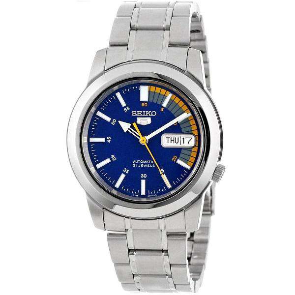 SEIKO SNKK27K1 Automatic Silver Stainless Steel Watch for Men-Watch Portal Philippines
