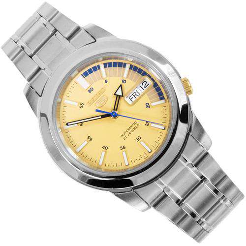 SEIKO SNKK29K1 Automatic Silver Stainless Steel Watch for Men-Watch Portal Philippines