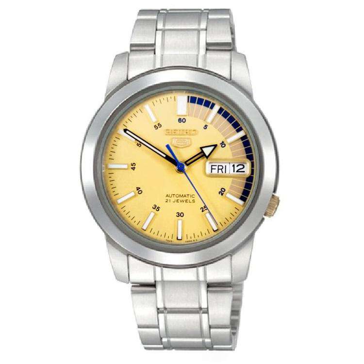 SEIKO SNKK29K1 Automatic Silver Stainless Steel Watch for Men-Watch Portal Philippines