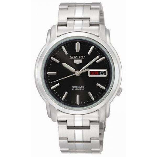 SEIKO SNKK71K1 Automatic Silver Stainless Steel Watch for Men-Watch Portal Philippines