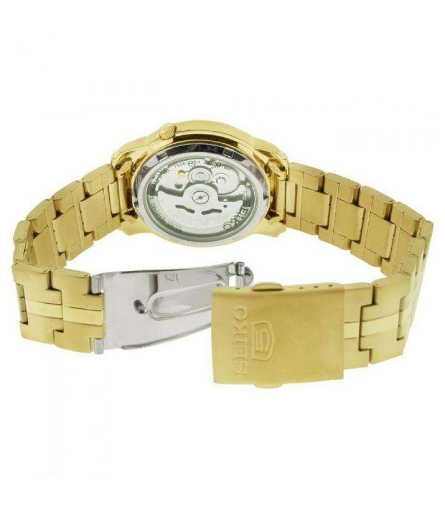 SEIKO SNKK86K1 Automatic Gold Plated Stainless Steel Watch for Men-Watch Portal Philippines