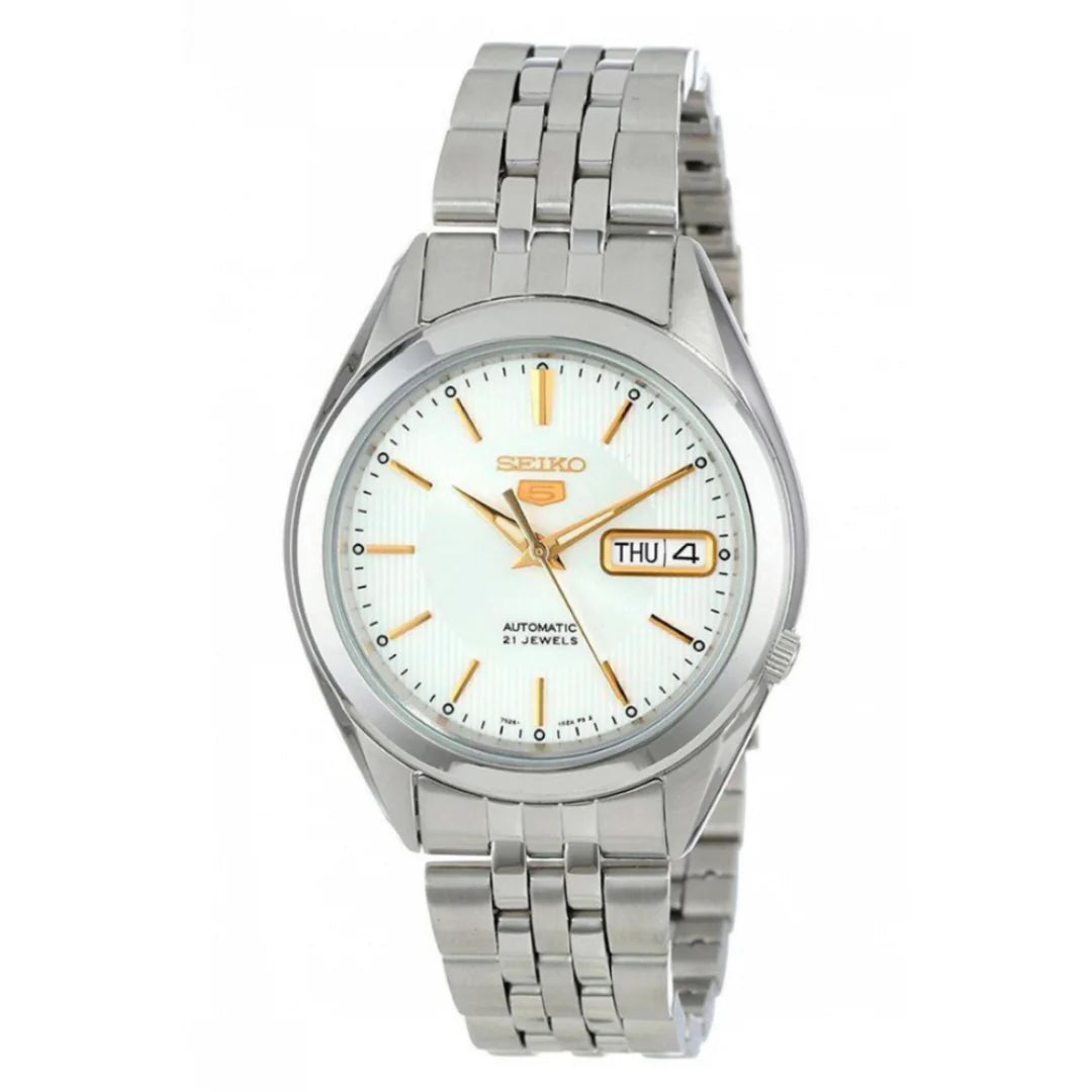 SEIKO SNKL17K1 Automatic Silver Stainless Steel Watch for Men-Watch Portal Philippines