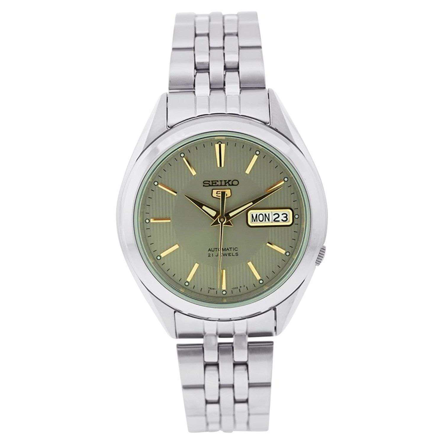 SEIKO SNKL19K1 Automatic Silver Stainless Steel Watch for Men-Watch Portal Philippines