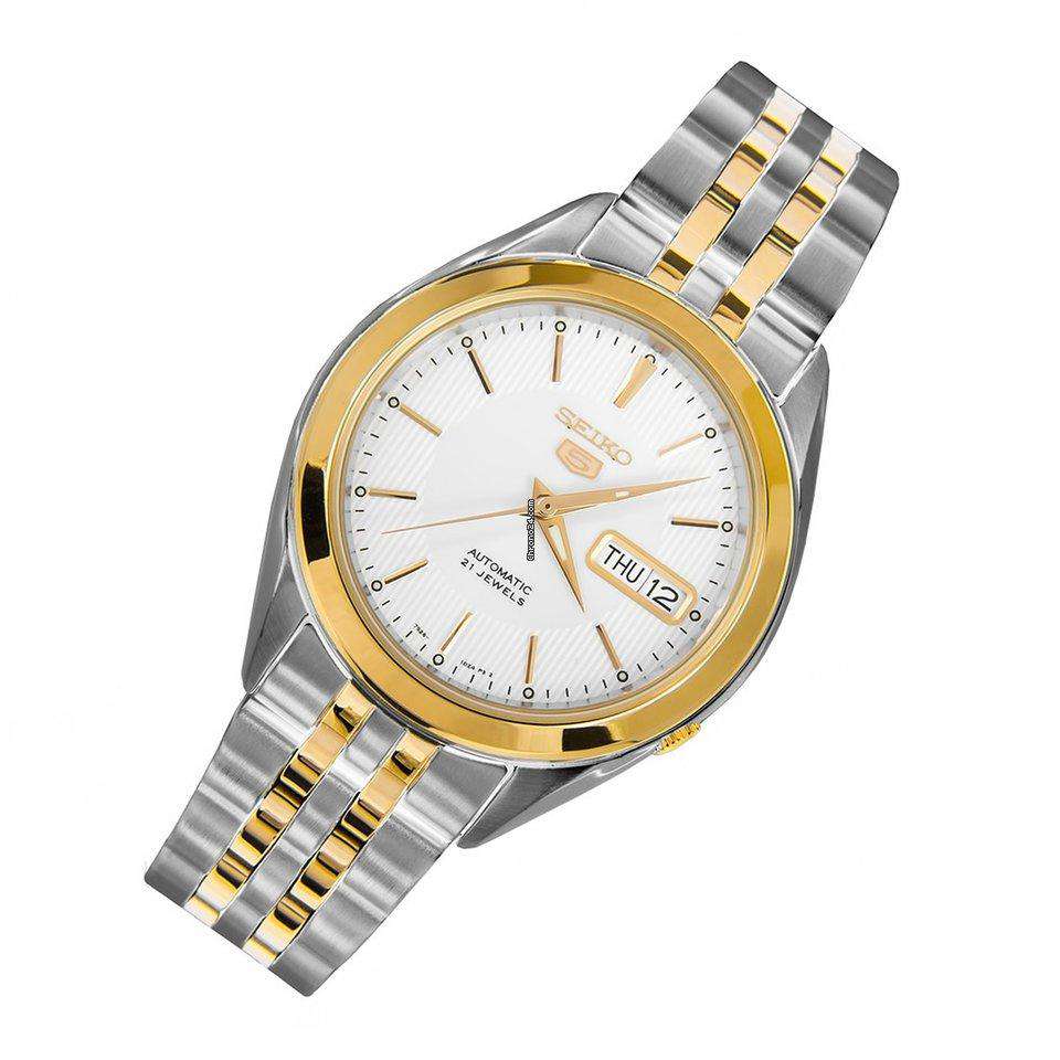 SEIKO SNKL24K1 Automatic Two-tone Stainless Steel Watch for Men-Watch Portal Philippines