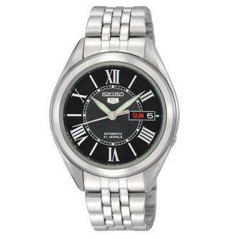 SEIKO SNKL35K1 Automatic Silver Stainless Steel Watch for Men-Watch Portal Philippines