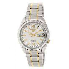 SEIKO SNKL57K1 Automatic Two-Tone Stainless Steel Watch for Men-Watch Portal Philippines