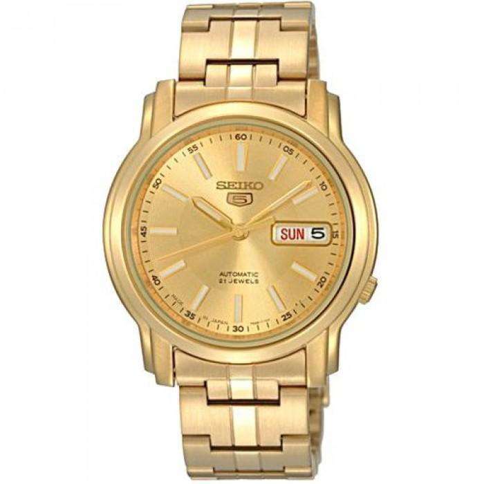 SEIKO SNKL86K1 Automatic Gold Stainless Steel Watch for Men-Watch Portal Philippines