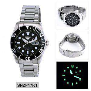 SEIKO SNZF17K1 Automatic Silver Stainless Steel Watch for Men-Watch Portal Philippines