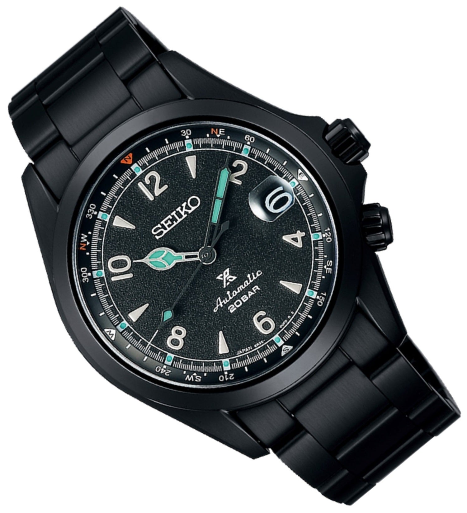 Seiko SPB337J1 Prospex The Black Series Limited Ed Alpinist Automatic Watch-Watch Portal Philippines