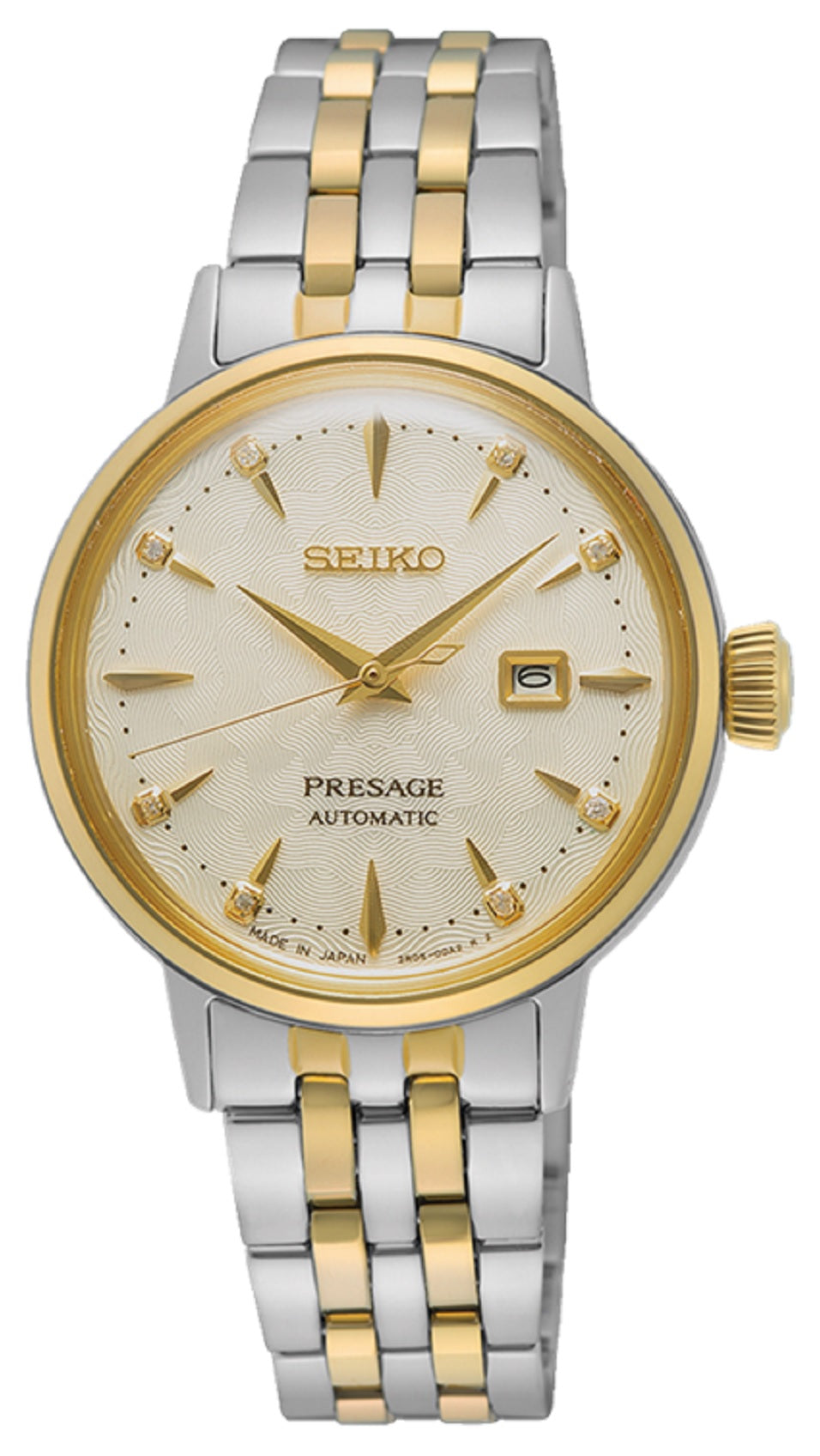 Seiko SRE010J1 Presage Cocktail Time Skydiving Automatic Watch For Women-Watch Portal Philippines