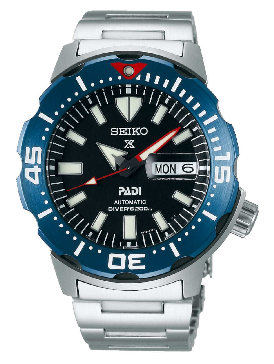 Seiko SRPE27K1 Prospex Monster PADI Special Edition Automatic Watch-Watch Portal Philippines