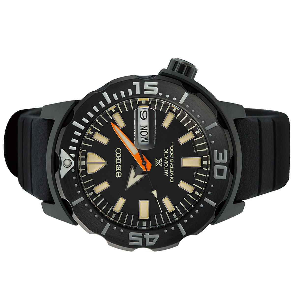 Seiko SRPH13K1 Prospex Black Series Monster Limited Edition Automatic Diver Watch Men-Watch Portal Philippines