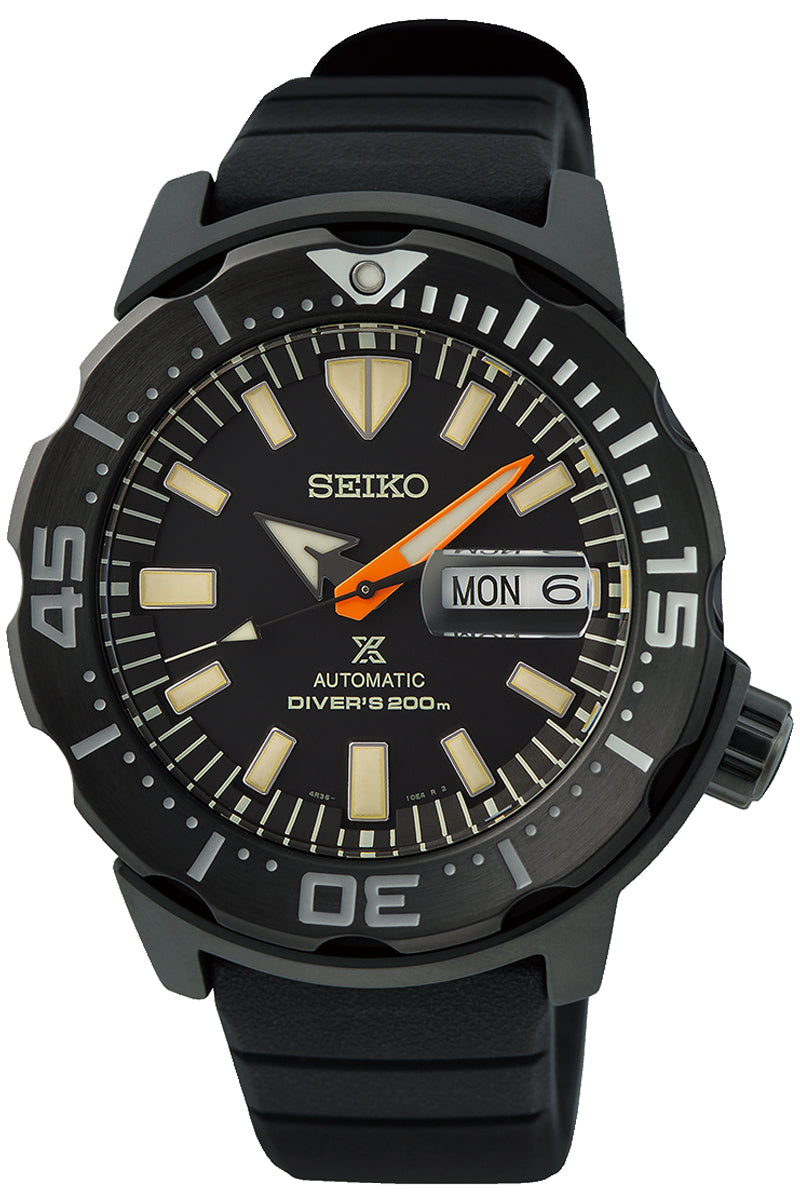 Seiko SRPH13K1 Prospex Black Series Monster Limited Edition Automatic Diver Watch Men-Watch Portal Philippines