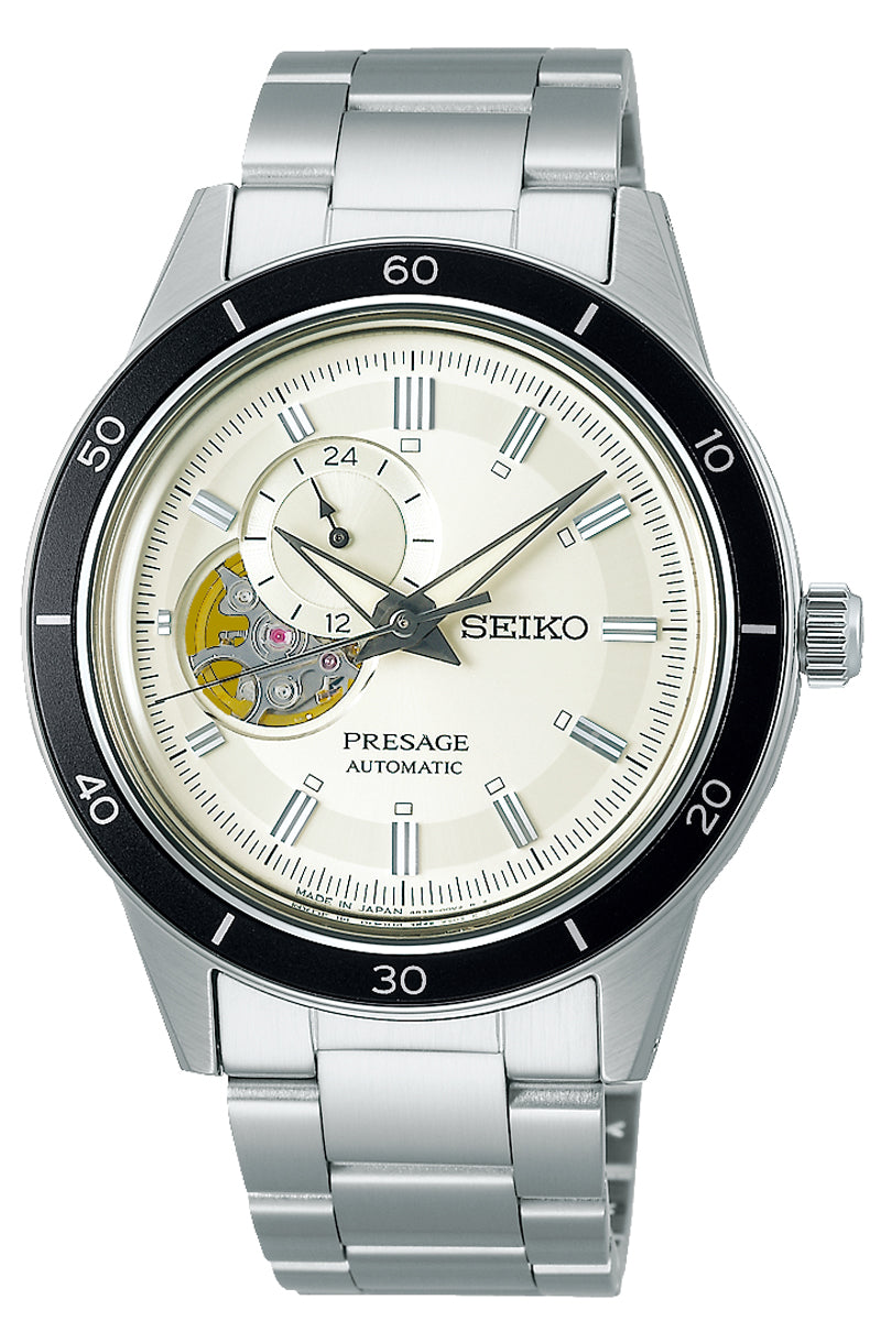 Seiko SSA423J1 Presage Style60's Open Heart Automatic Watch Men-Watch Portal Philippines