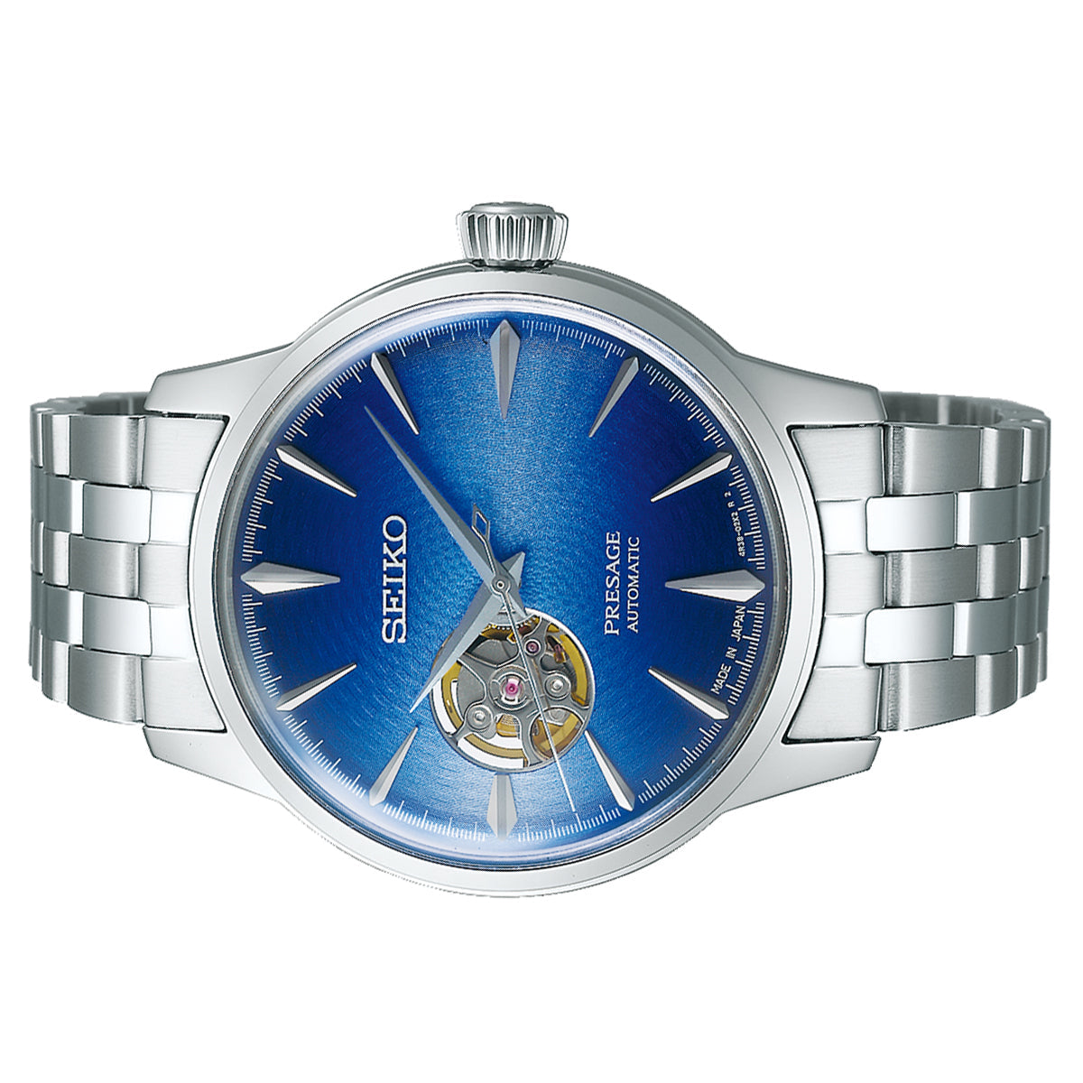 Seiko SSA439J1 Presage Cocktail Blue Acapulco Automatic Watch Men-Watch Portal Philippines