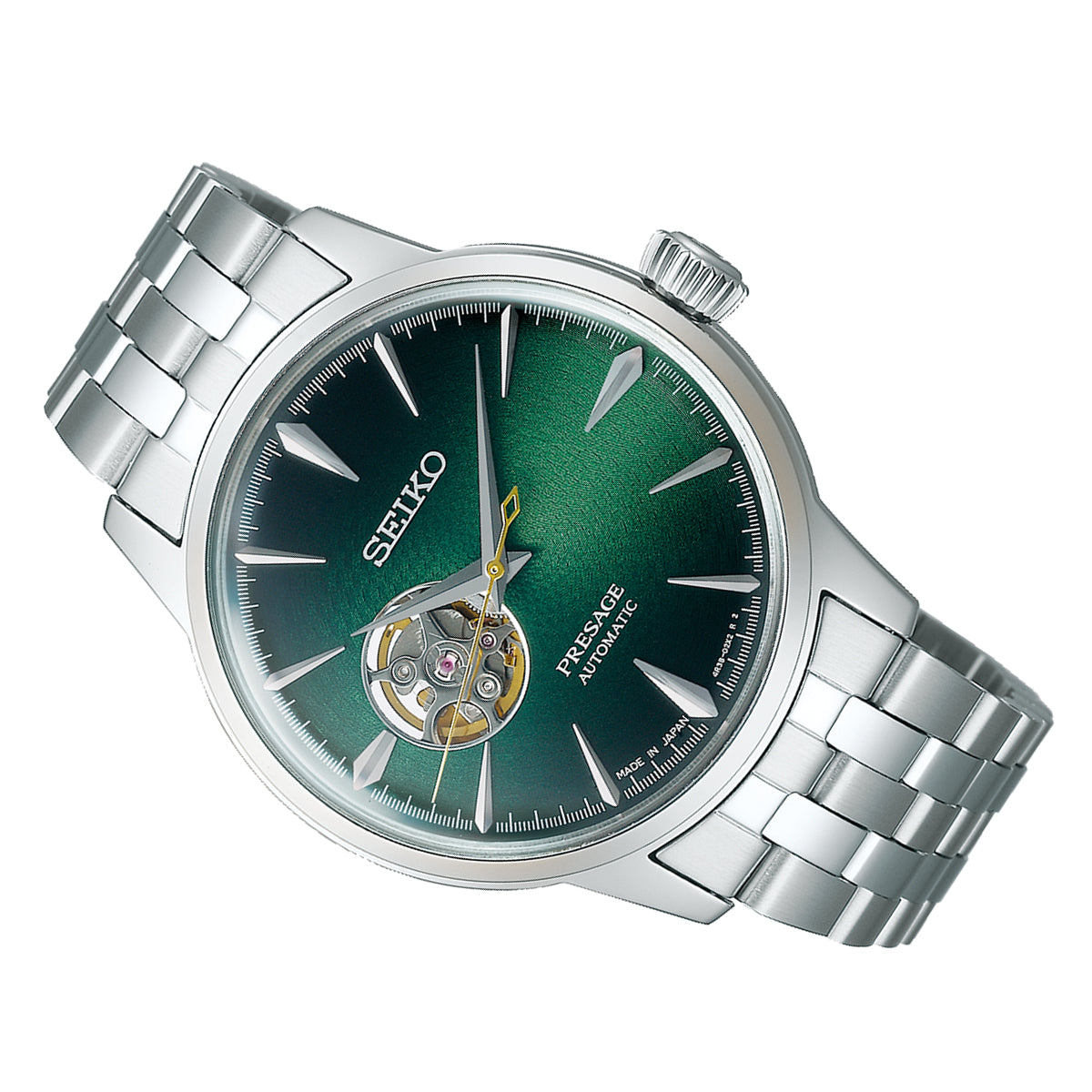 Seiko SSA441J1 Presage Cocktail Time Grasshopper Automatic Watch Men-Watch Portal Philippines