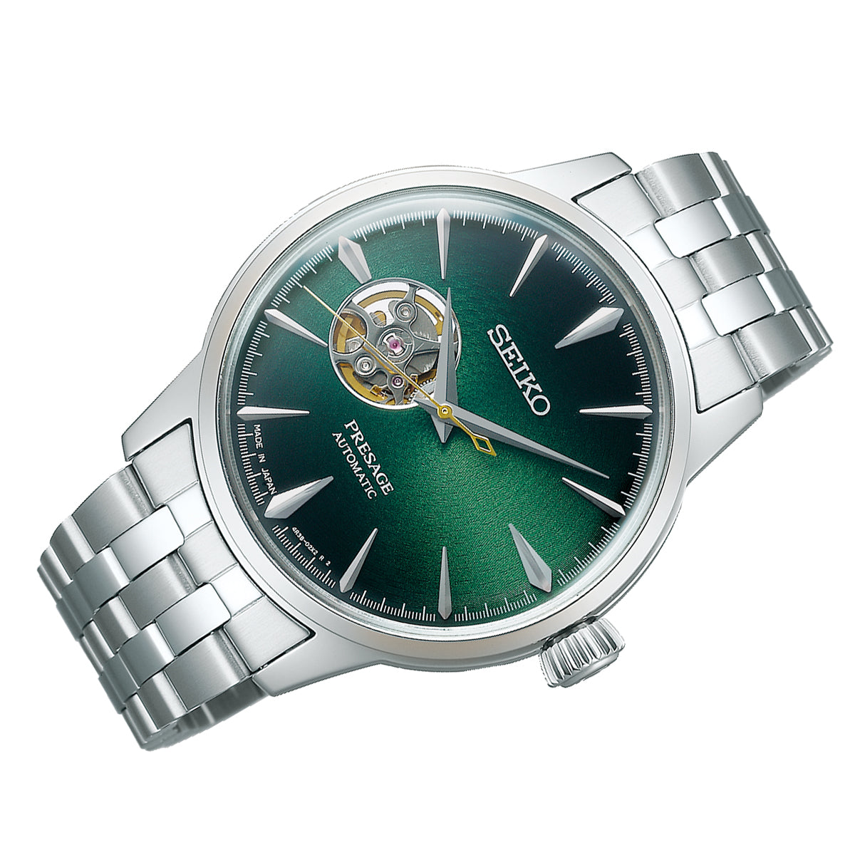 Seiko SSA441J1 Presage Cocktail Time Grasshopper Automatic Watch Men-Watch Portal Philippines