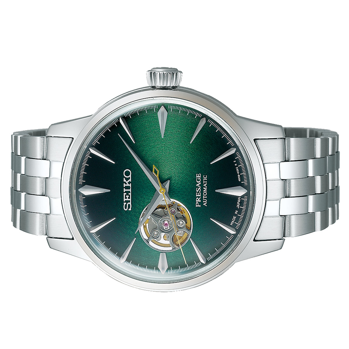 Seiko SSA441J1 Presage Cocktail Time Grasshopper Automatic Watch Men-Watch Portal Philippines