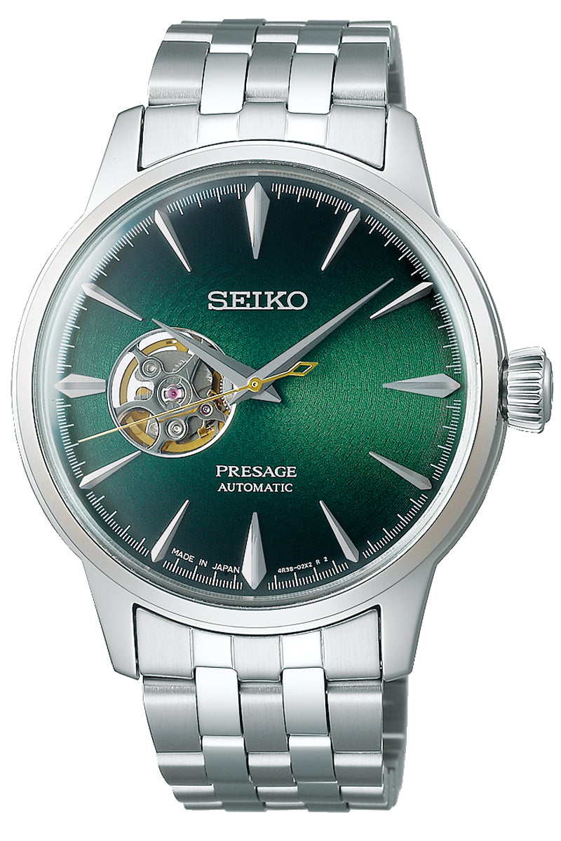 Seiko SSA441J1 Presage Cocktail Time Grasshopper Automatic Watch Men-Watch Portal Philippines