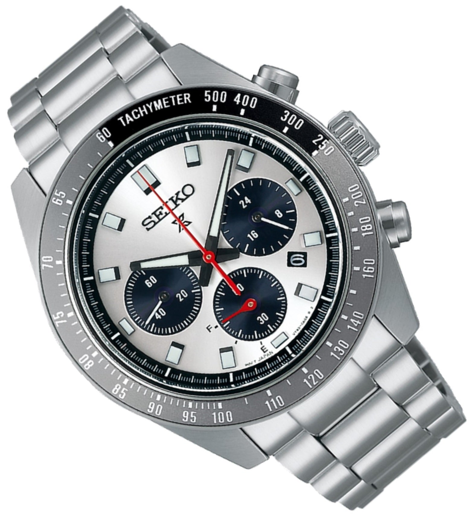 Seiko SSC911P1 Prospex Panda Speedtimer Solar Chronograph Watch for Men-Watch Portal Philippines