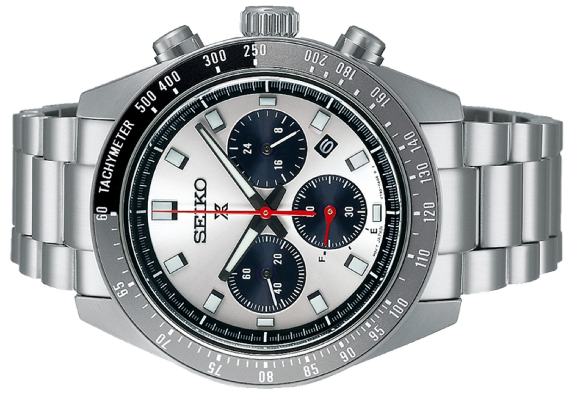 Seiko SSC911P1 Prospex Panda Speedtimer Solar Chronograph Watch for Men-Watch Portal Philippines