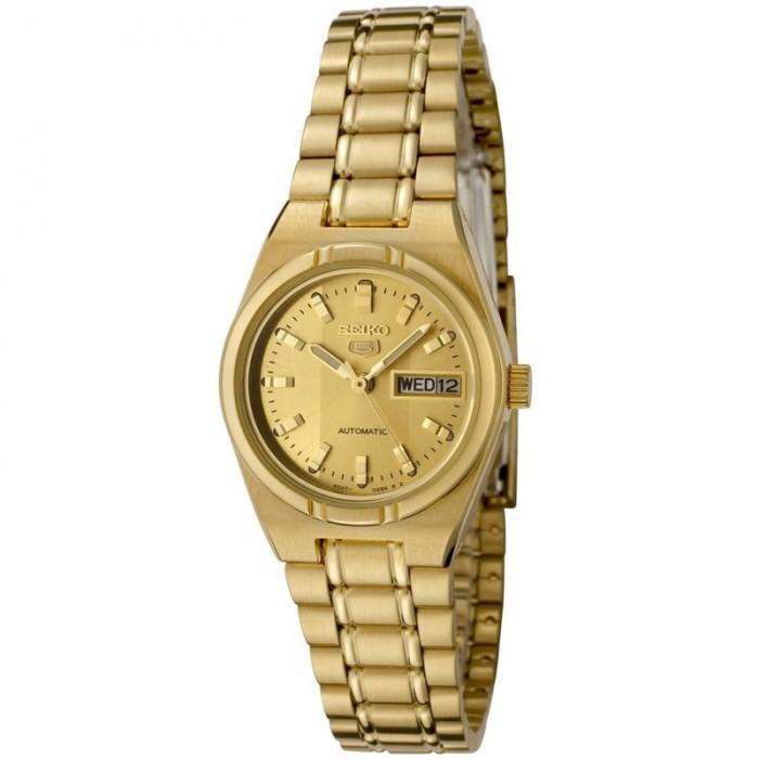 SEIKO SYM600K Automatic Gold Plated Stainless Steel Watch for Women-Watch Portal Philippines