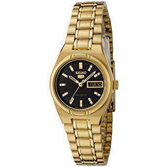 SEIKO SYM602K Automatic Gold Plated Stainless Steel Watch for Women-Watch Portal Philippines