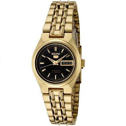 SEIKO SYMA06K1 Automatic Gold Plated Stainless Steel Watch for Women-Watch Portal Philippines