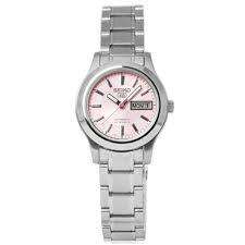 SEIKO SYMD91K1 Automatic Silver Stainless Steel Pink Dial Watch for Women-Watch Portal Philippines