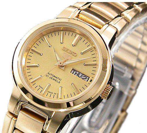 SEIKO SYME46K1 Automatic Gold Stainless Steel Watch for Women-Watch Portal Philippines