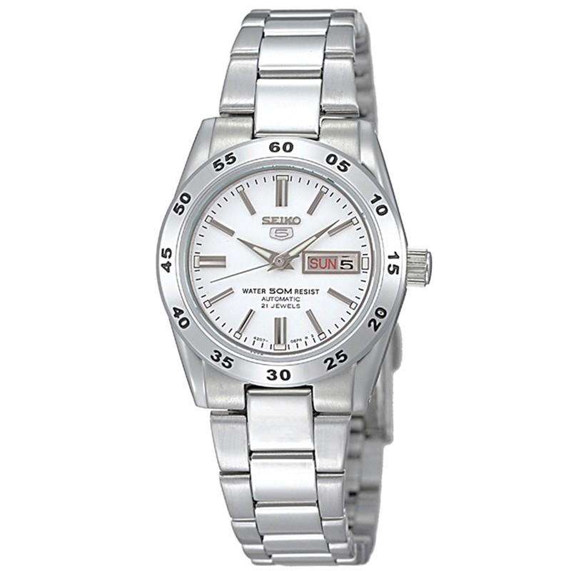 SEIKO SYMG35K1 Automatic Silver Stainless Steel Watch for Women-Watch Portal Philippines