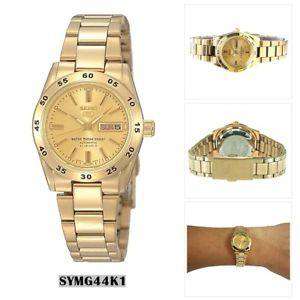 SEIKO SYMG44K1 Automatic Gold Stainless Steel Watch for Women-Watch Portal Philippines