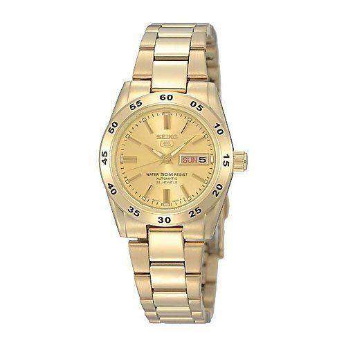 SEIKO SYMG44K1 Automatic Gold Stainless Steel Watch for Women-Watch Portal Philippines