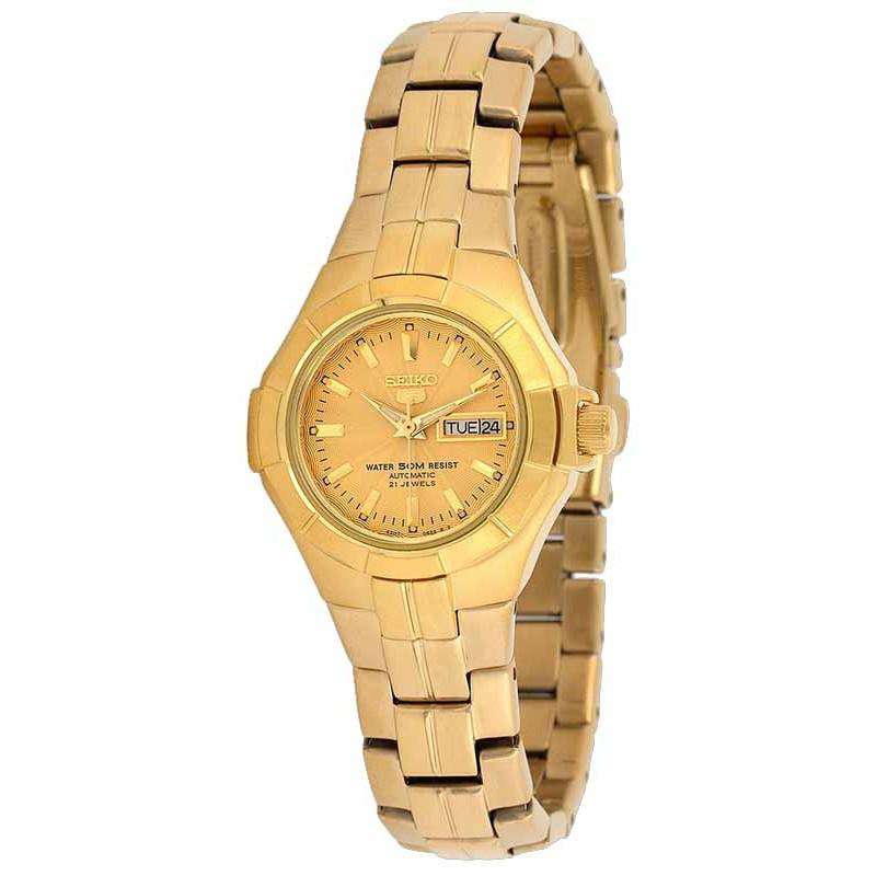 SEIKO SYMG88K1 Automatic Gold Stainless Steel Watch for Women-Watch Portal Philippines