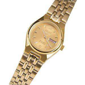 SEIKO SYMK36K1 Automatic Gold Stainless Steel Watch for Women-Watch Portal Philippines