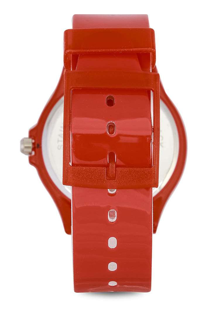 Valentino 20121131-NEW RED Plastic Strap Watch for Women-Watch Portal Philippines