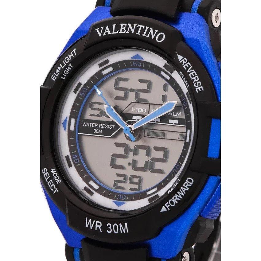Valentino 20121208-BLUE SPORTS DIGI ANA G MEN RUBBER STRAP Watch for Men-Watch Portal Philippines