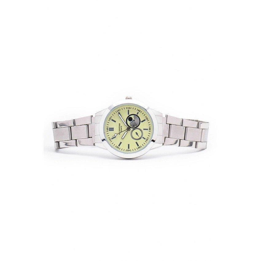 Valentino 20121499-GOLD DIAL ORIS STYLE L STAINLESS BAND STRAP Watch for Women-Watch Portal Philippines