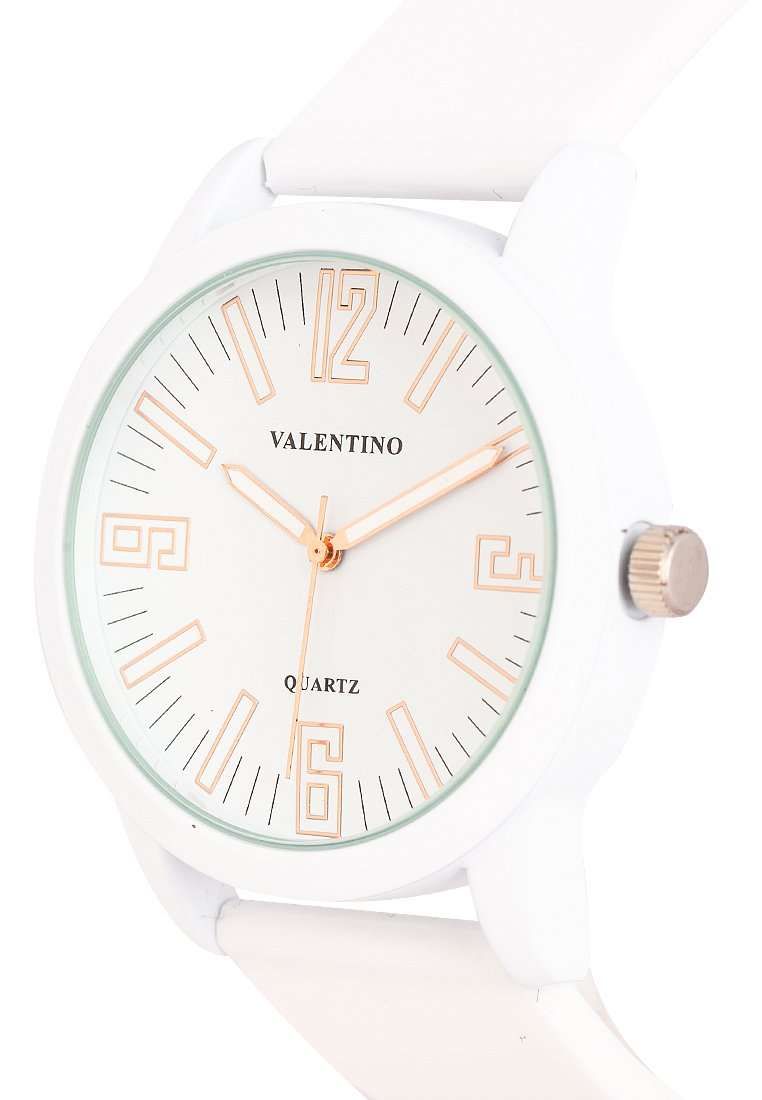 Valentino 20121674-WHITE - ROSE GOLD INDEX Watch for Women-Watch Portal Philippines