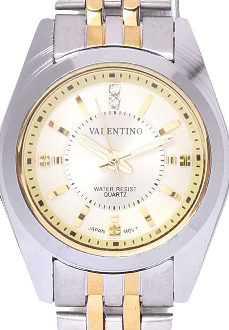 Valentino 20121691-TWO TONE - SILVER DIAL Stainless Steel Watch for Women-Watch Portal Philippines