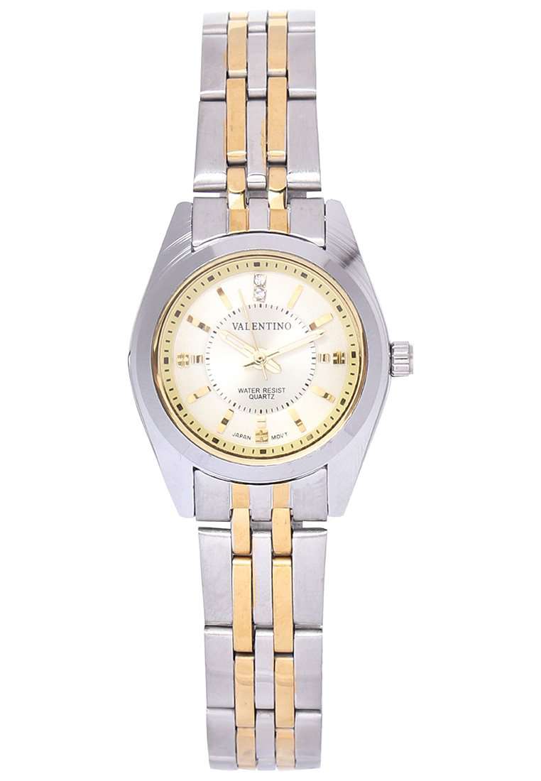 Valentino 20121691-TWO TONE - SILVER DIAL Stainless Steel Watch for Women-Watch Portal Philippines