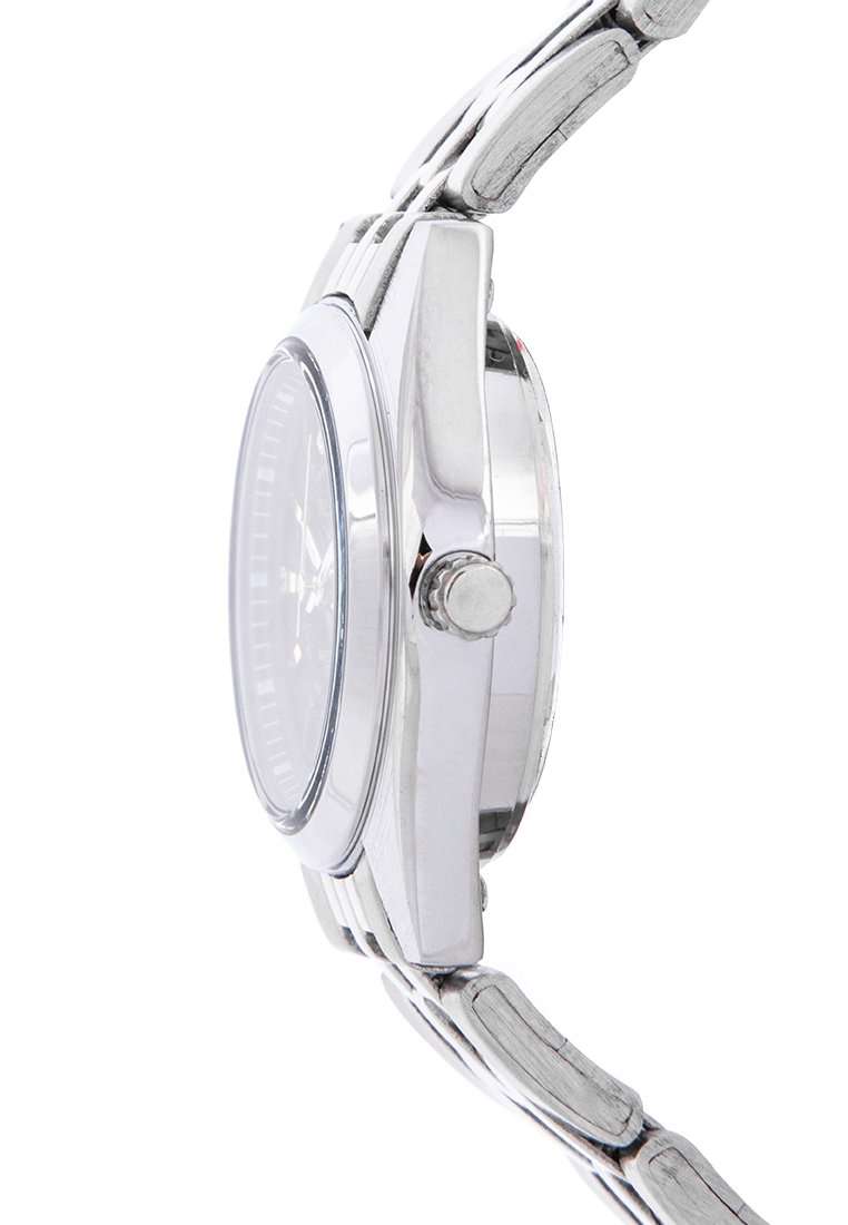 Valentino 20121693-SILVER - BLACK DIAL Stainless Steel Watch for Women-Watch Portal Philippines