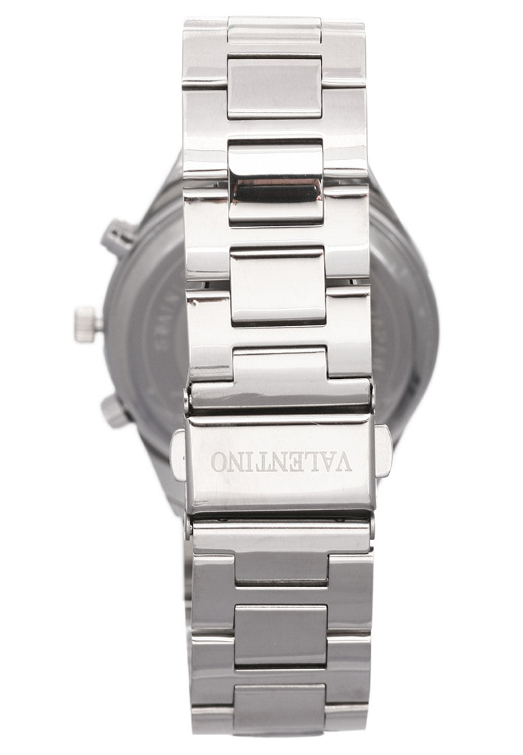 Valentino 20121729-SILVER - WHITE DIAL Analog Stainless Steel Strap Watch for Women-Watch Portal Philippines