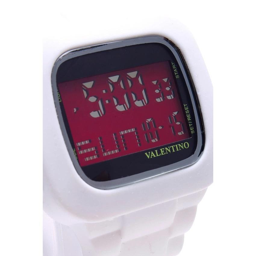 Valentino 20121738-WHITE RUBBER STRAP Watch for Men and Women-Watch Portal Philippines