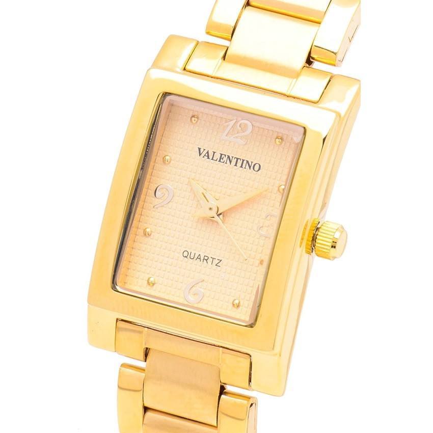 Valentino 20121782-GOLD - GOLD NUMBER SHEEN IP GOLD STYLE STAINLESS BAND STRAP Watch For Women-Watch Portal Philippines