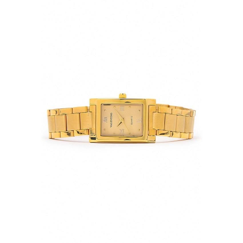 Valentino 20121782-GOLD - GOLD ROMAN SHEEN IP GOLD STYLE STAINLESS BAND STRAP Watch for Women-Watch Portal Philippines
