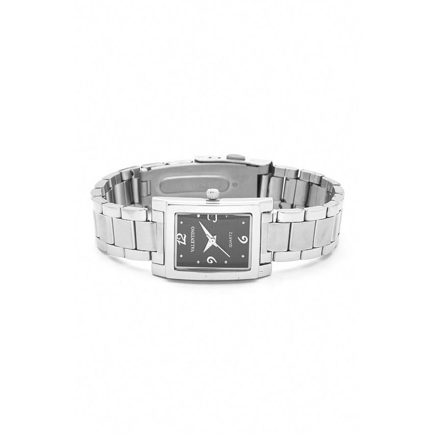 Valentino 20121783-SILVER - BLACK NUMBER SHEEN IP WHITE STYLE STAINLESS BAND STRAP Watch for Women-Watch Portal Philippines