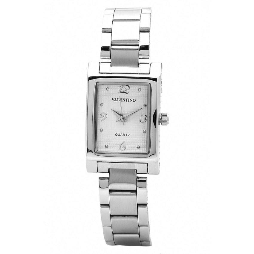 Valentino 20121783-SILVER - WHITE NUMBER SHEEN IP WHITE STYLE STAINLESS BAND STRAP Watch for Women-Watch Portal Philippines