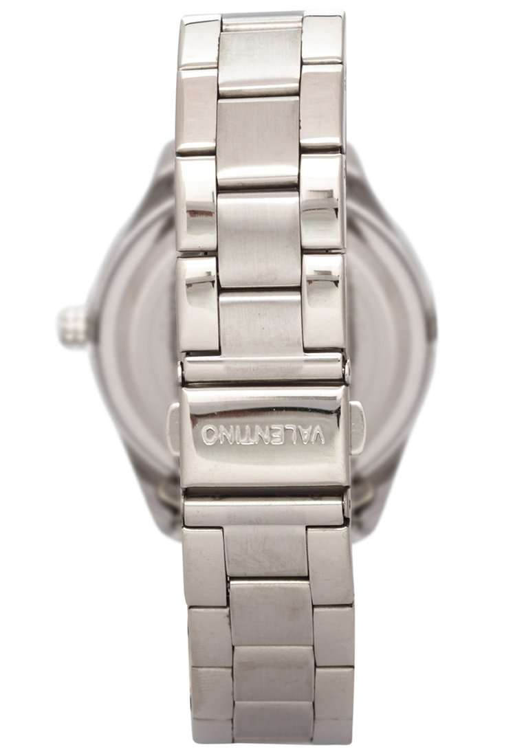 Valentino 20121789-BLACK DIAL Silver Stainless Watch for Women-Watch Portal Philippines