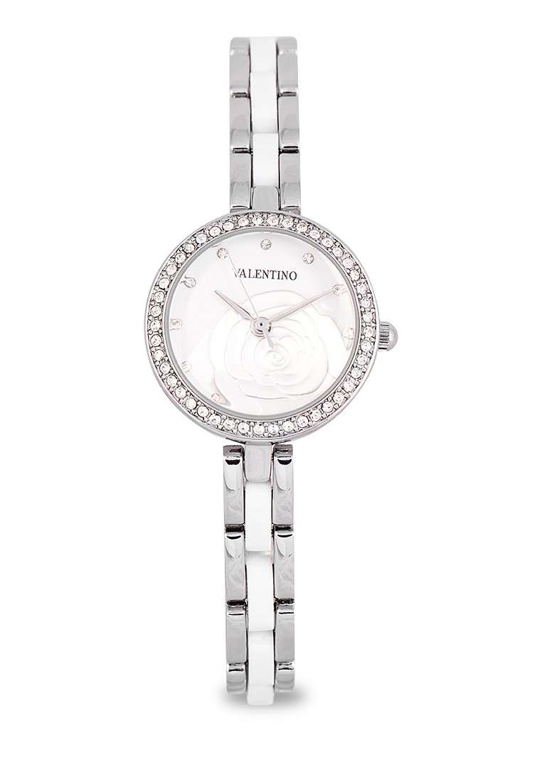 Valentino 20121839-SILVER Alloy Strap Watch for Women-Watch Portal Philippines